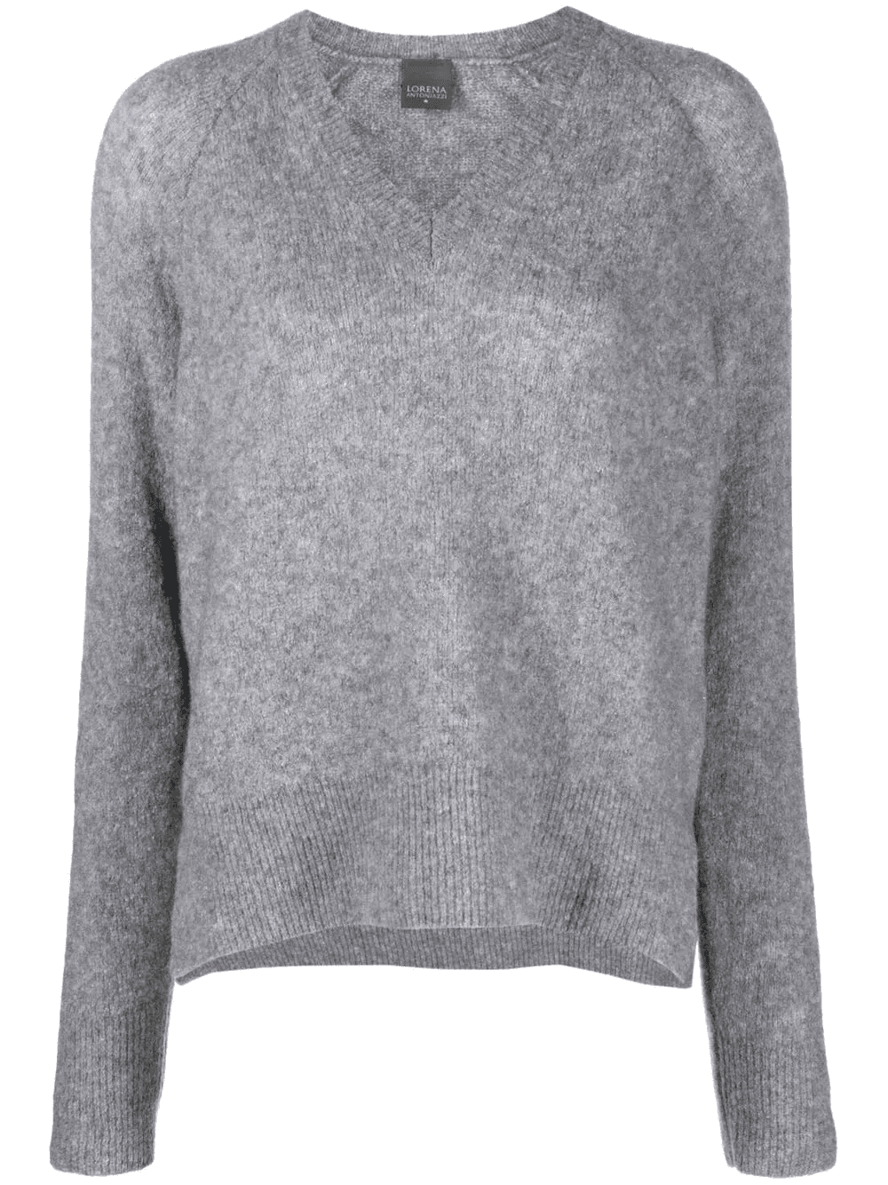 v-neck knitted jumper - Image 1