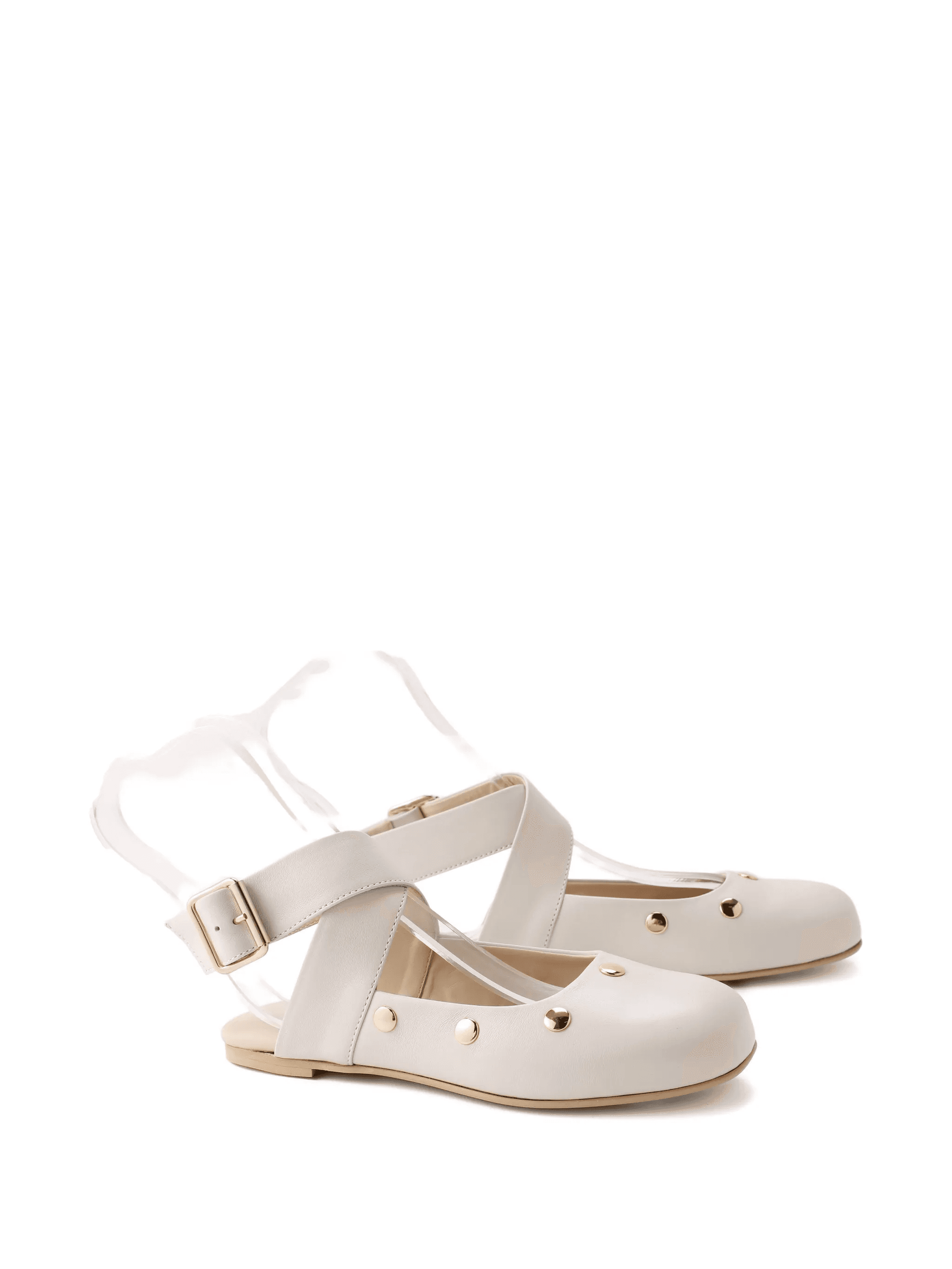 studded ballerinas - Image 1