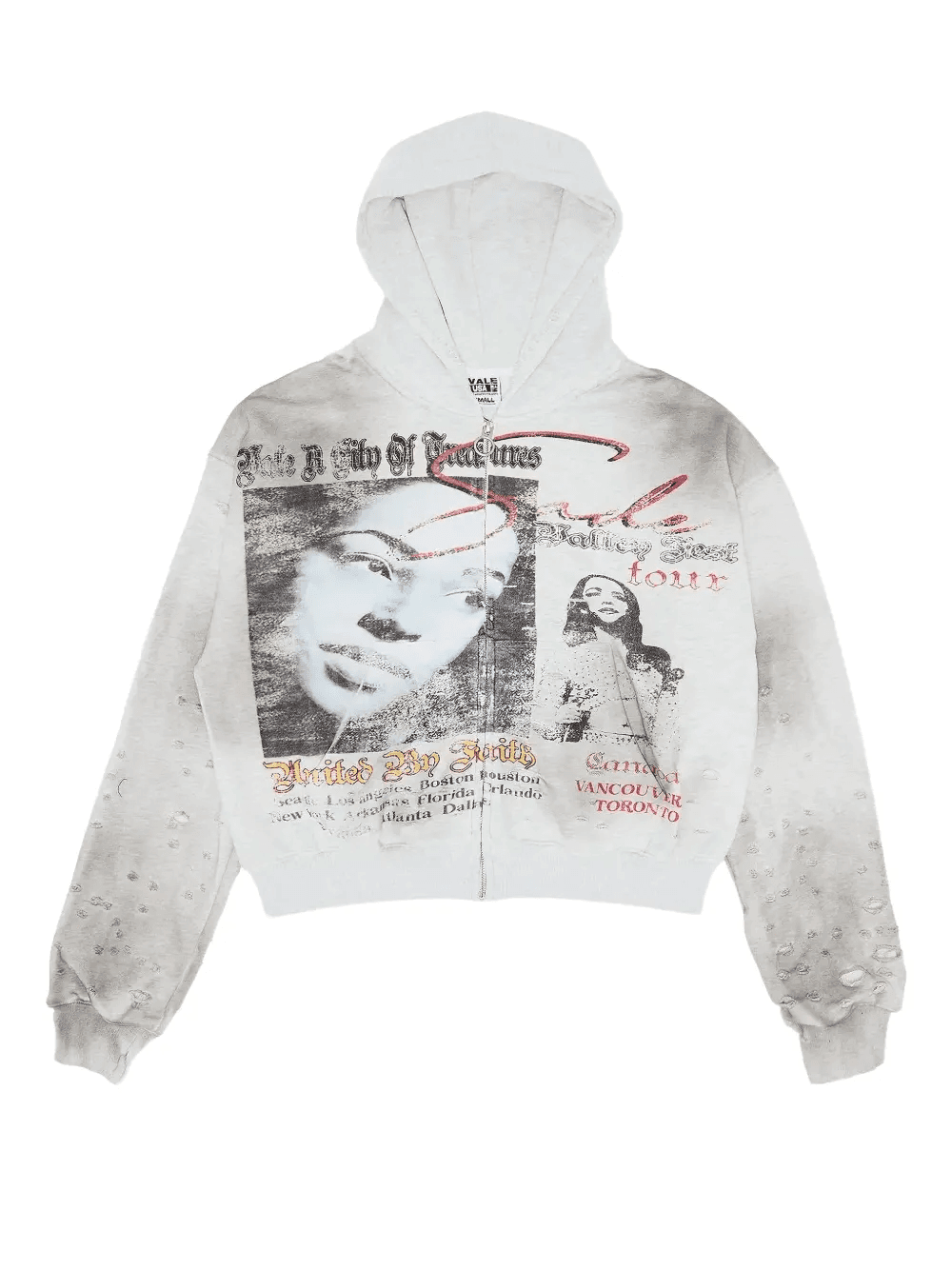 zip-up hoodie - Image 1
