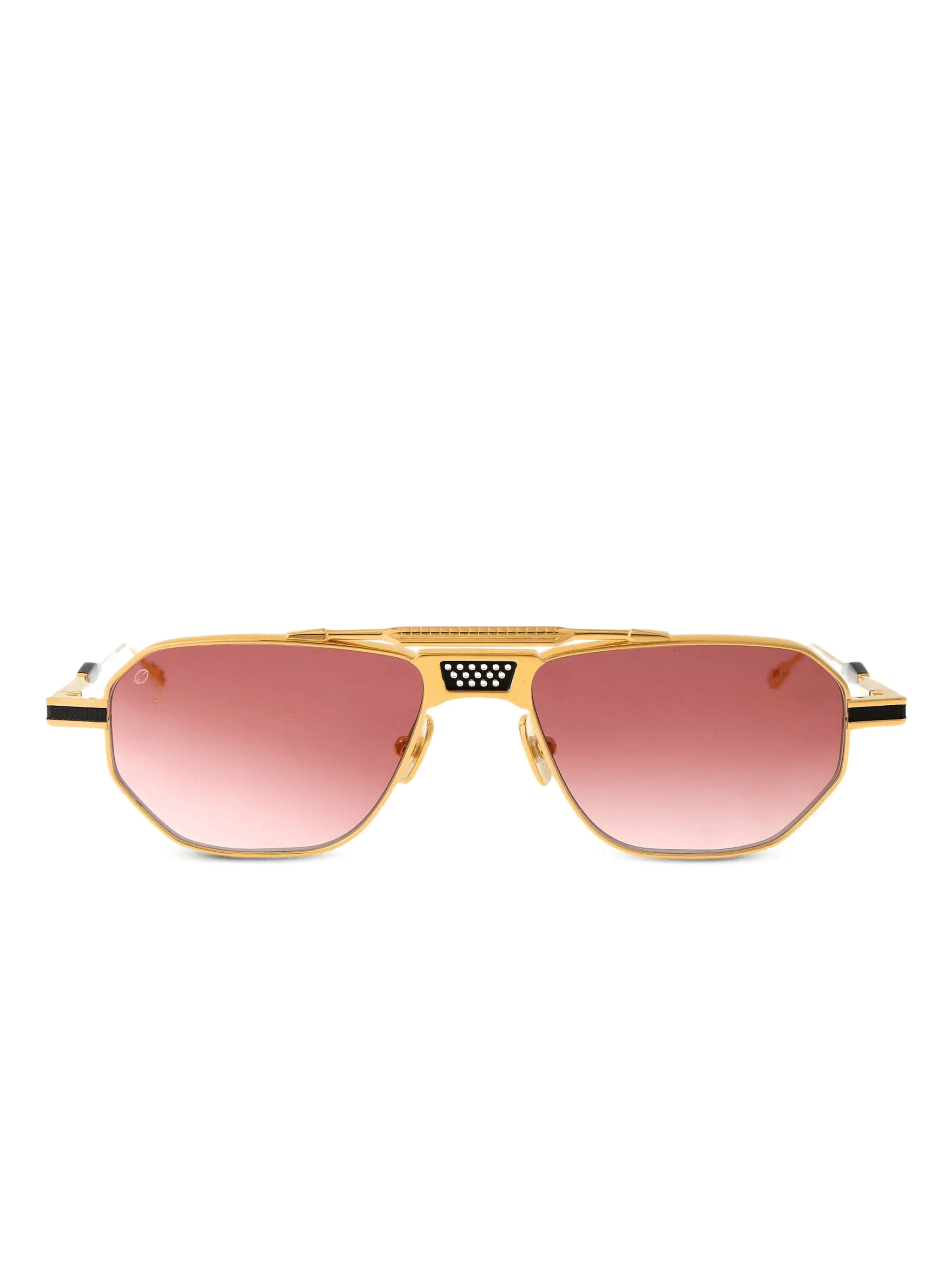 geometric-frame sunglasses - Image 1