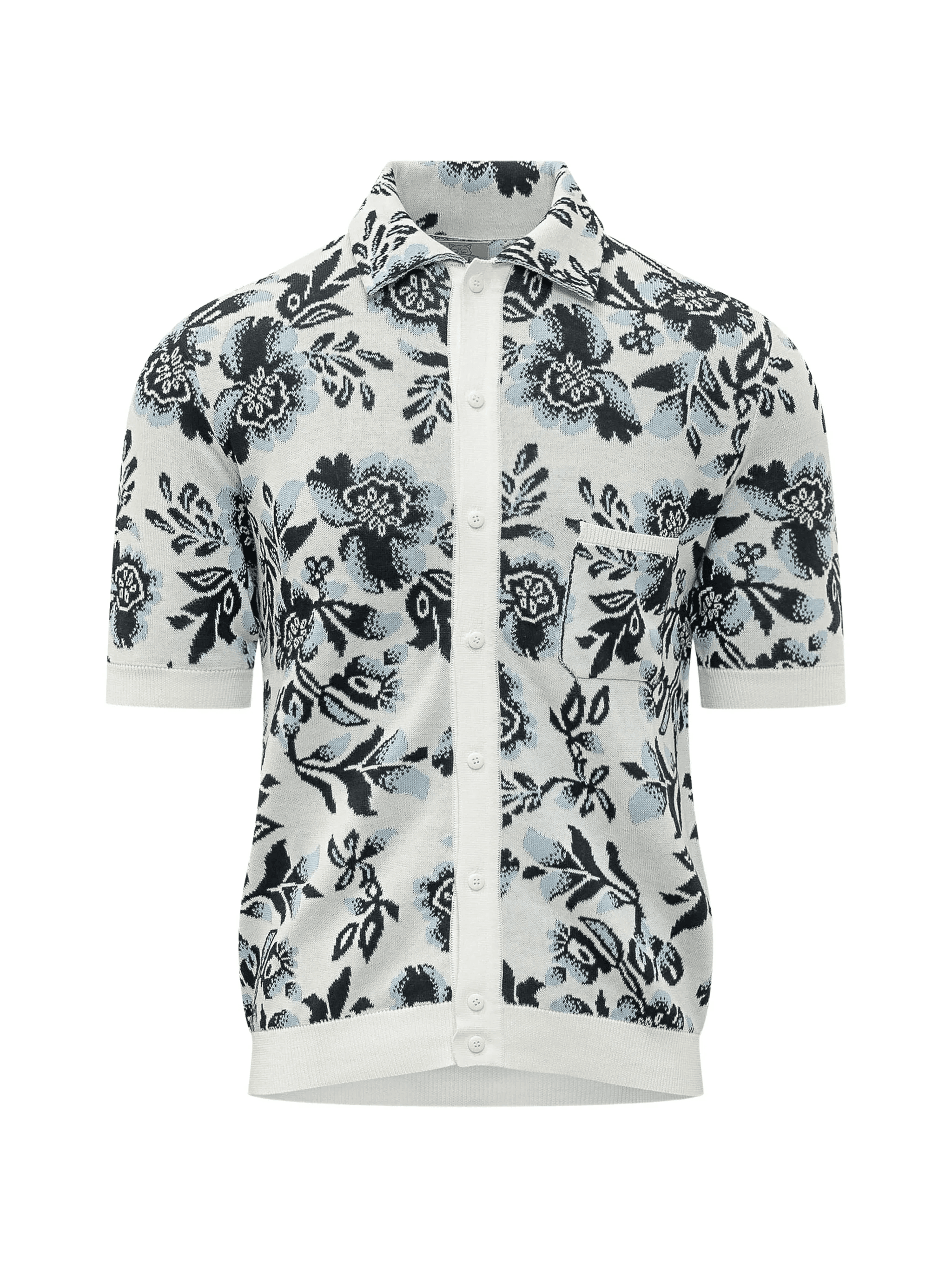 floral-pattern shirt - Image 1