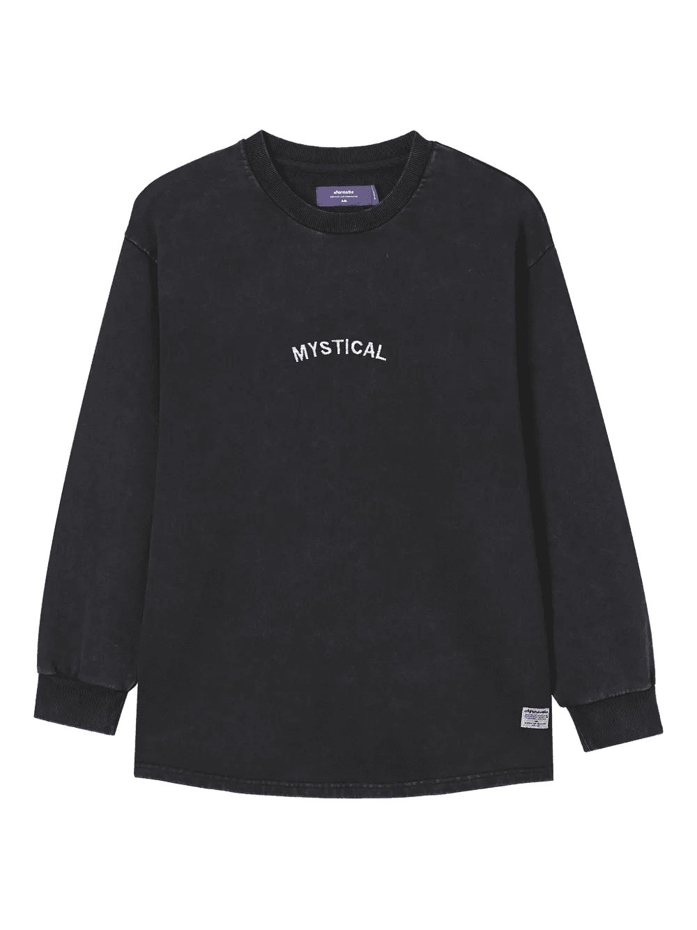 embroidered long-sleeve sweater - Image 1