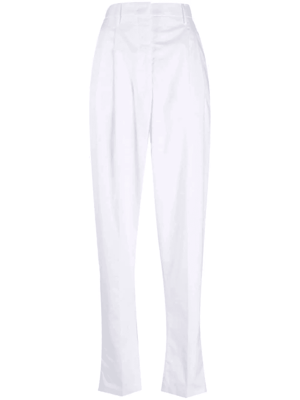 high-waisted tapered trousers - Image 1