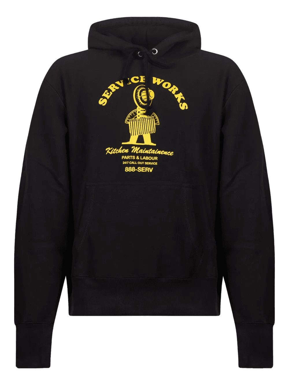 Maintainence graphic-print hoodie - Image 1