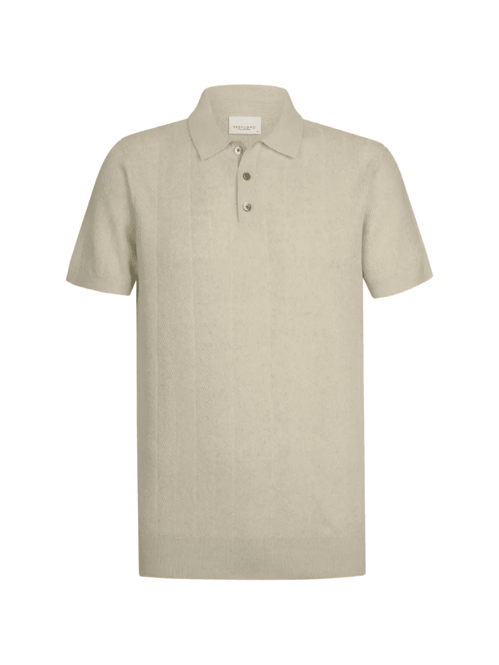 herringbone polo shirt - Image 1