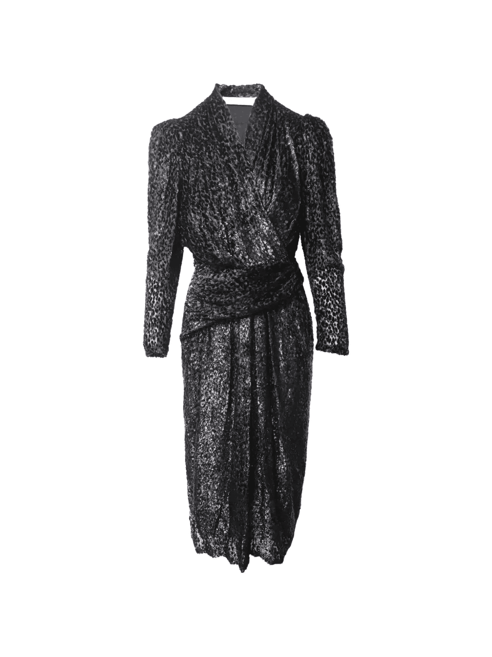 Xonina draped midi dress - Image 1