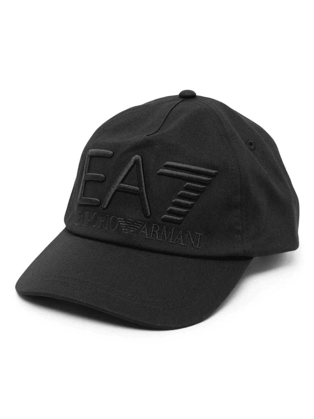 logo-embroidered cotton baseball cap - Image 1