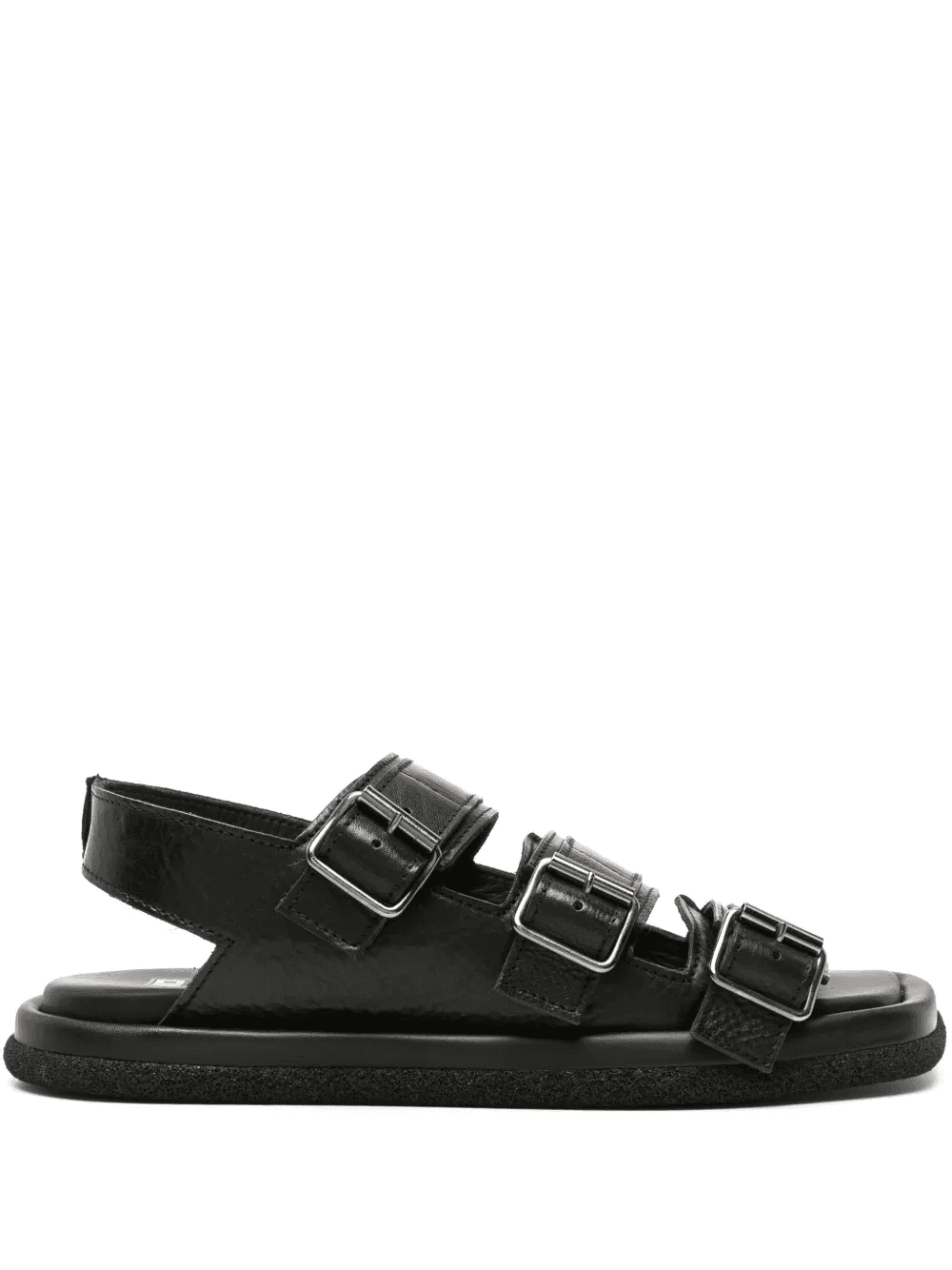 Lux buckled leather sandals - Image 1
