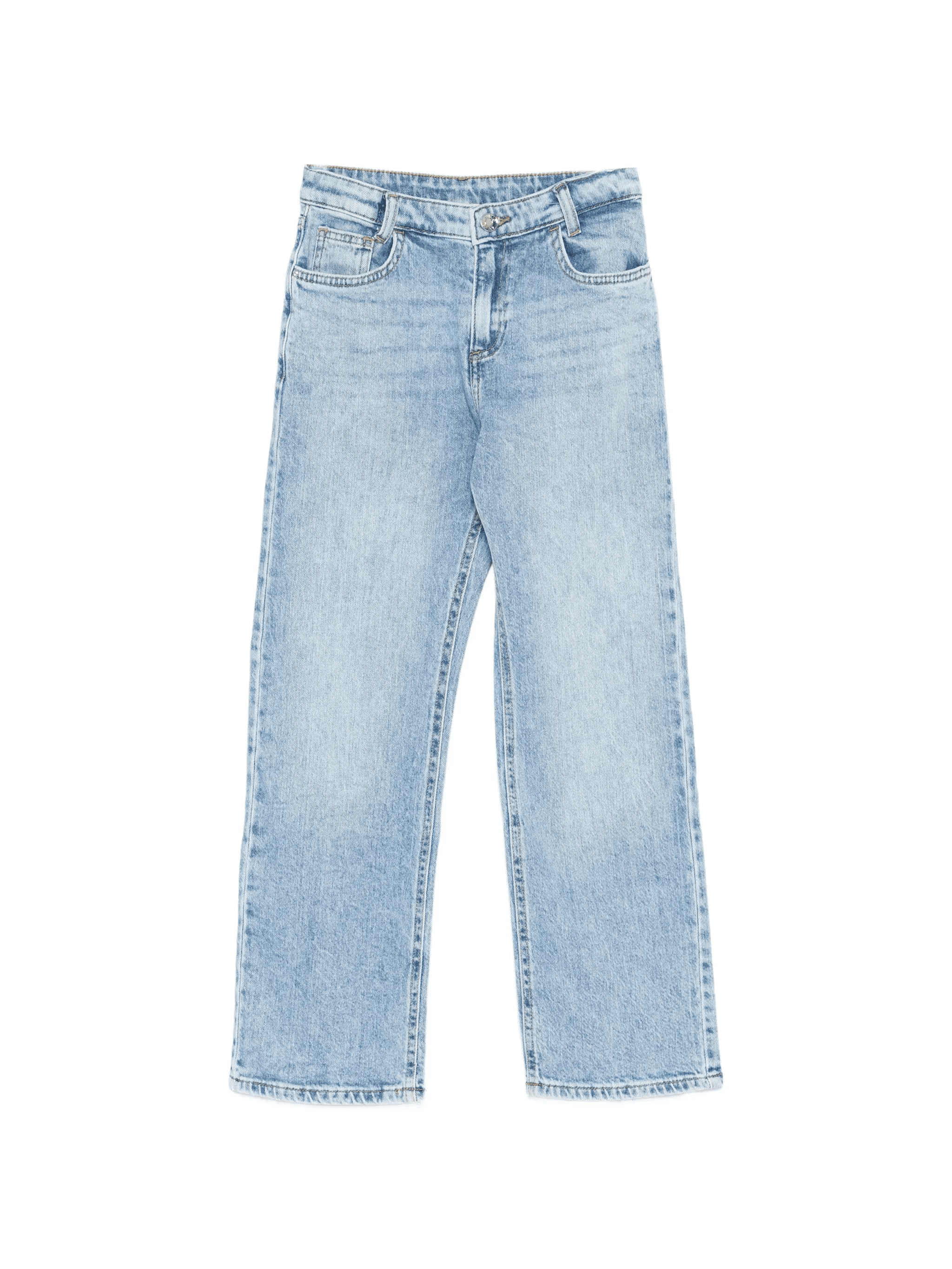 button-fastening jeans - Image 1