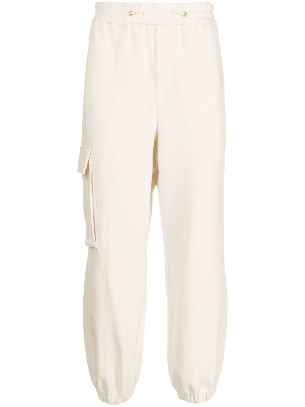 cargo-style drawstring track pants - Image 1