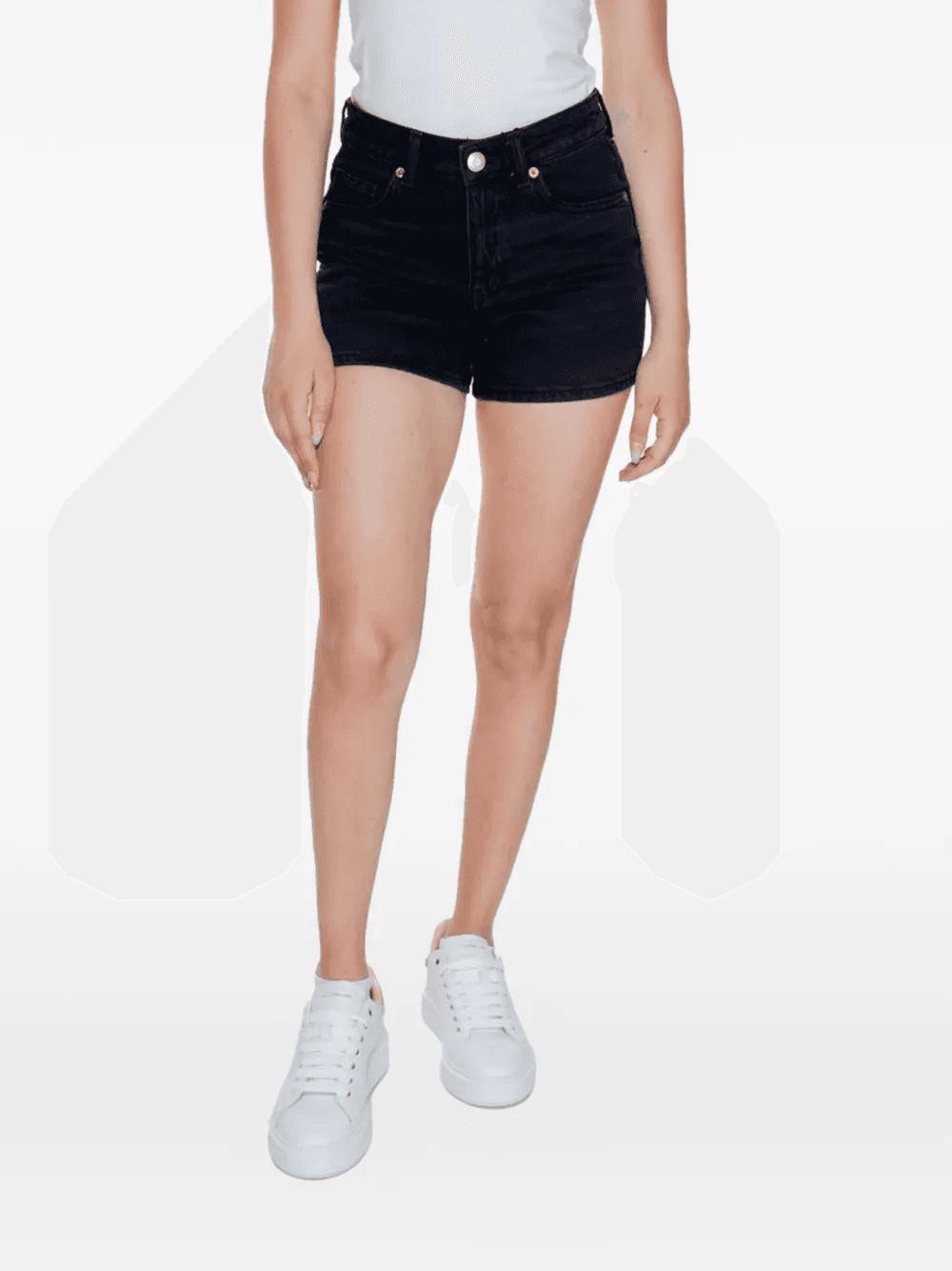five-pocket denim shorts - Image 1