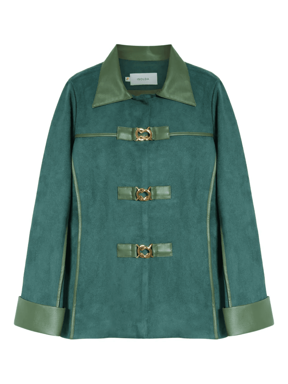 Laguna metal-clasp jacket - Image 1