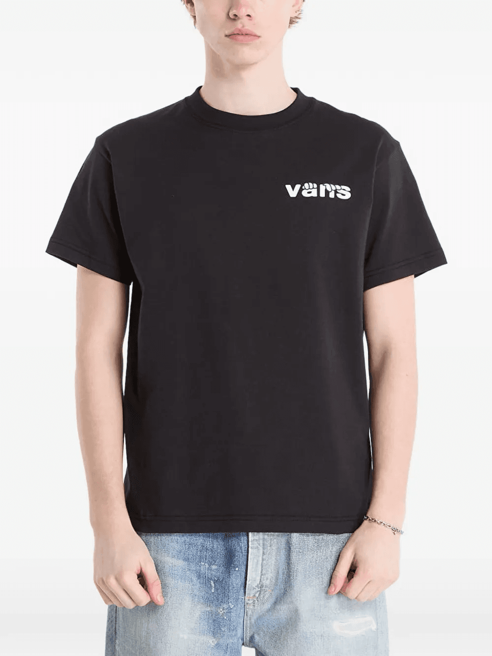 keyhole graphic T-shirt - Image 1