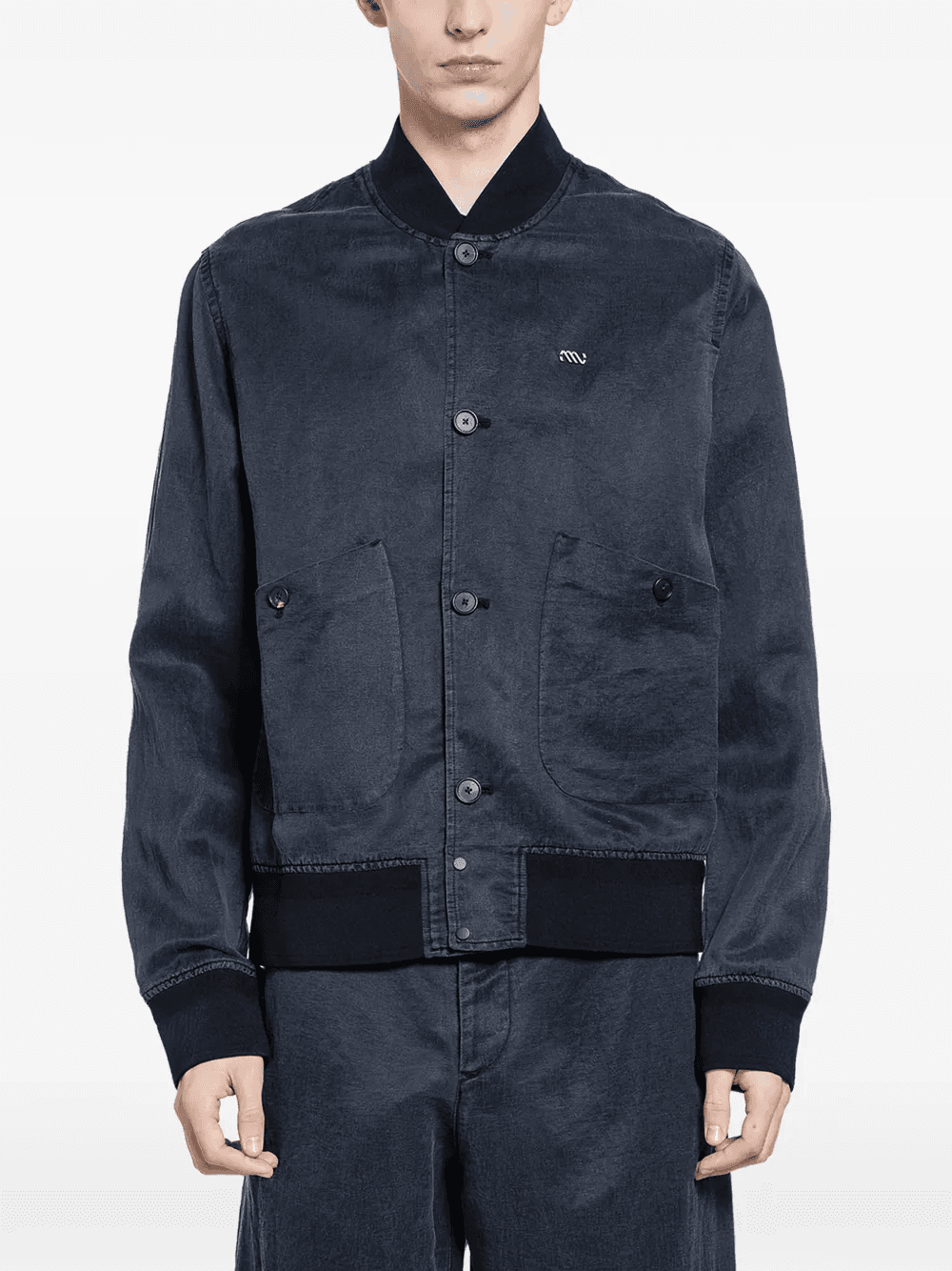 buttoned short jacket - Image 1
