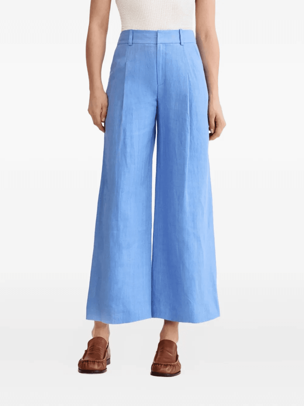 cropped flared trousers - Image 1