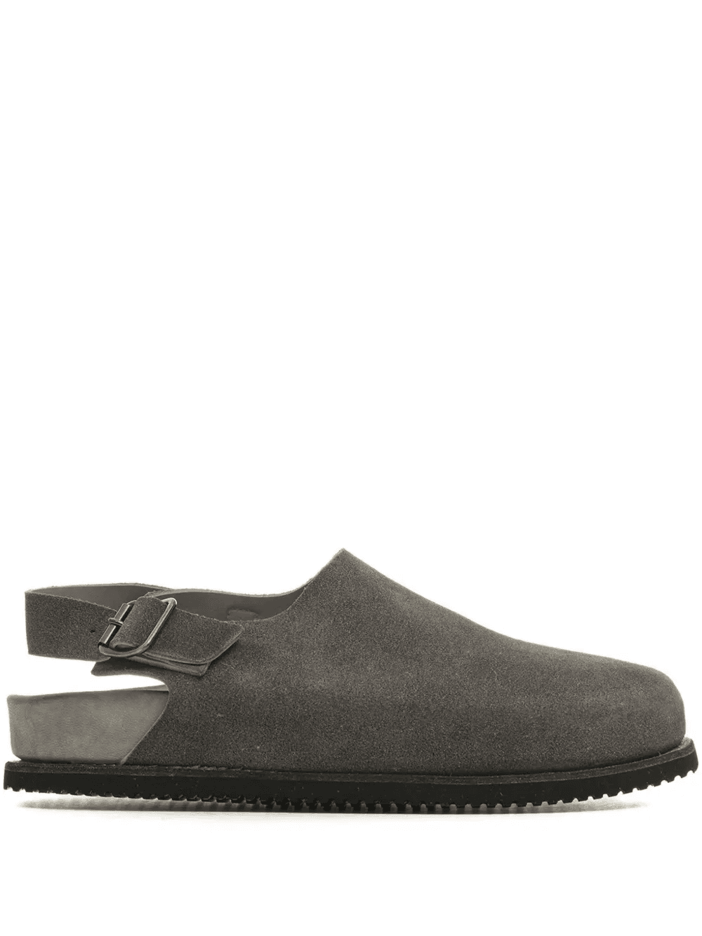 buckled suede mules - Image 1