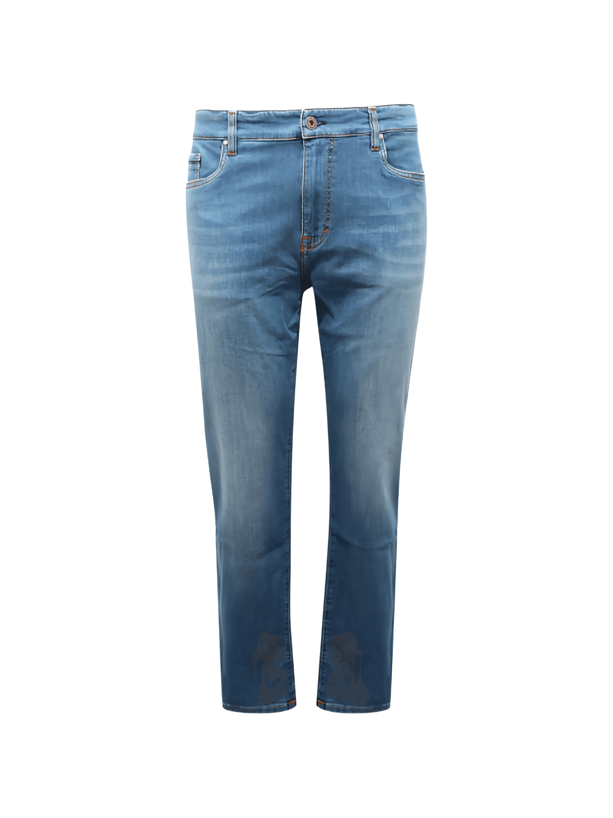 five-pockets slim-fit jeans - Image 1