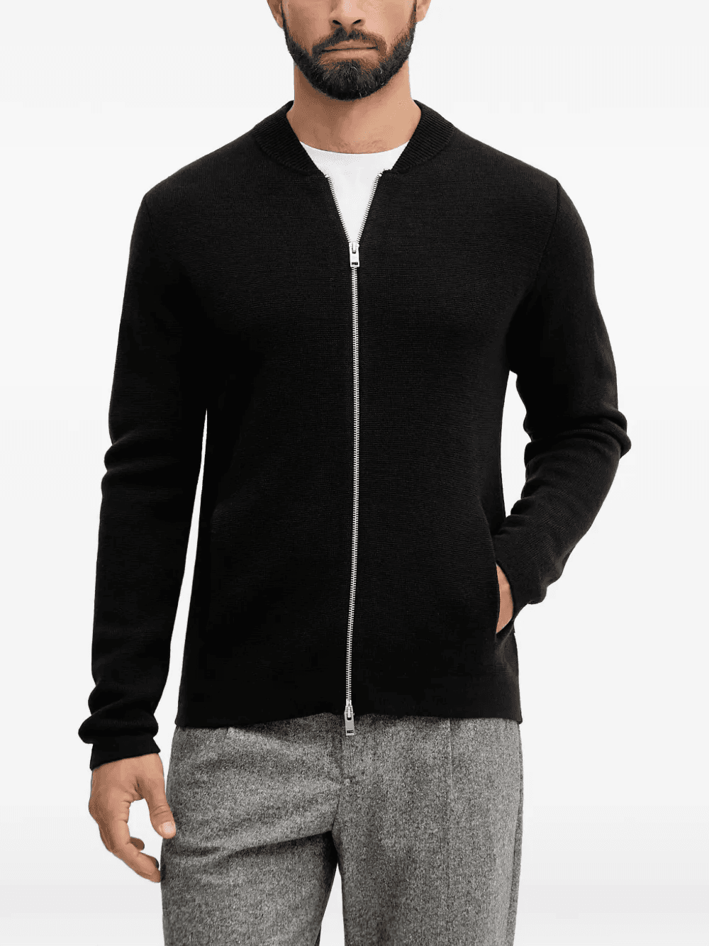 zip cardigan - Image 1