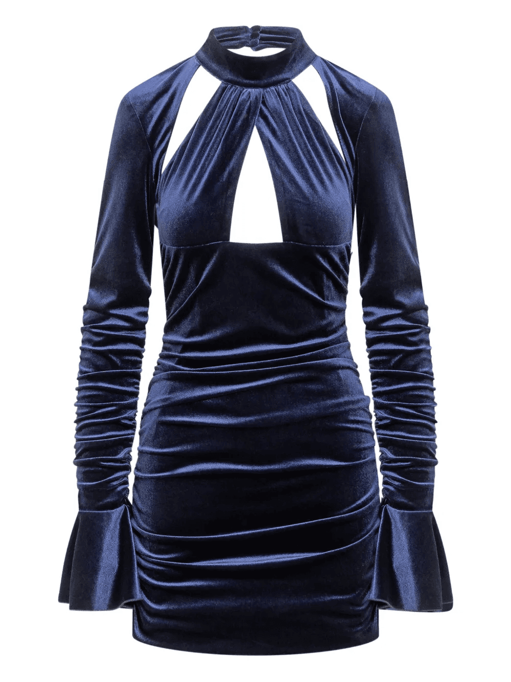 cut-out ruched dress - Image 1