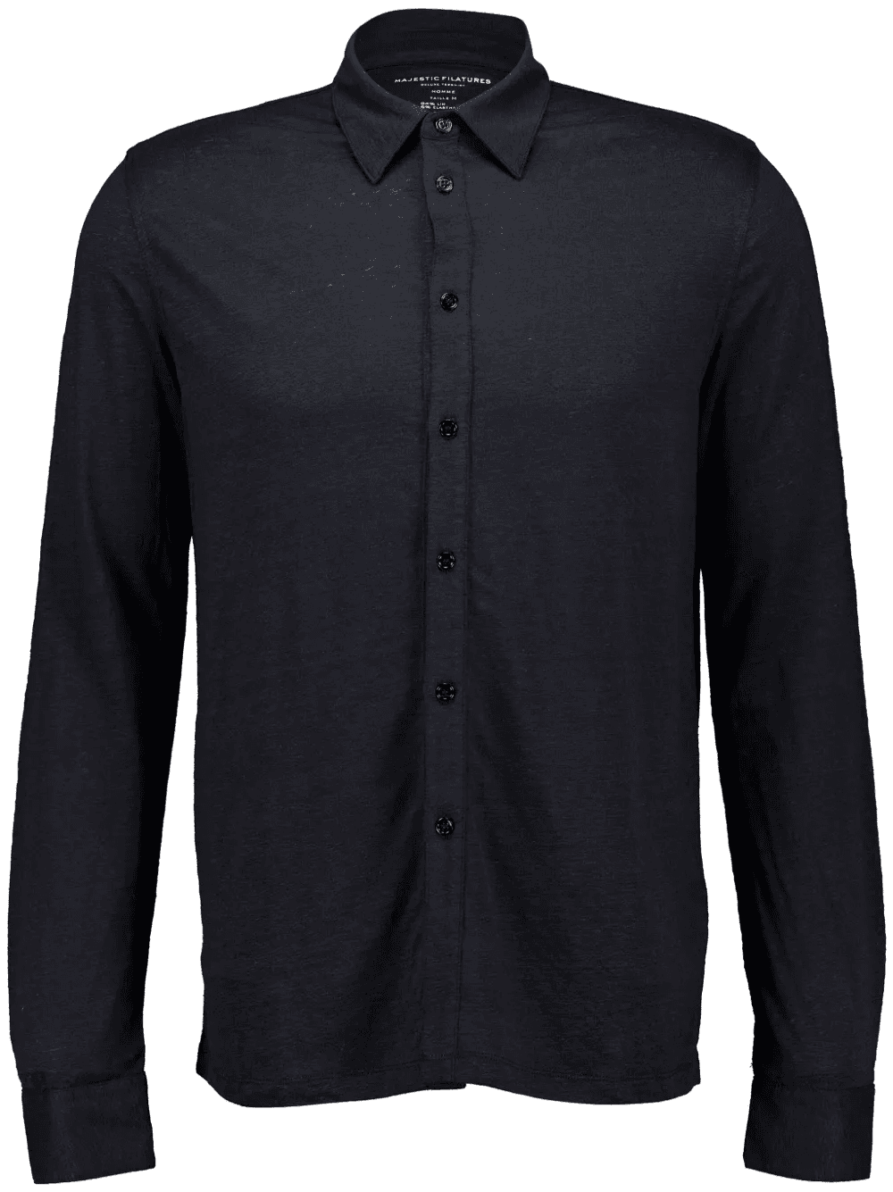 stretch-linen shirt - Image 1