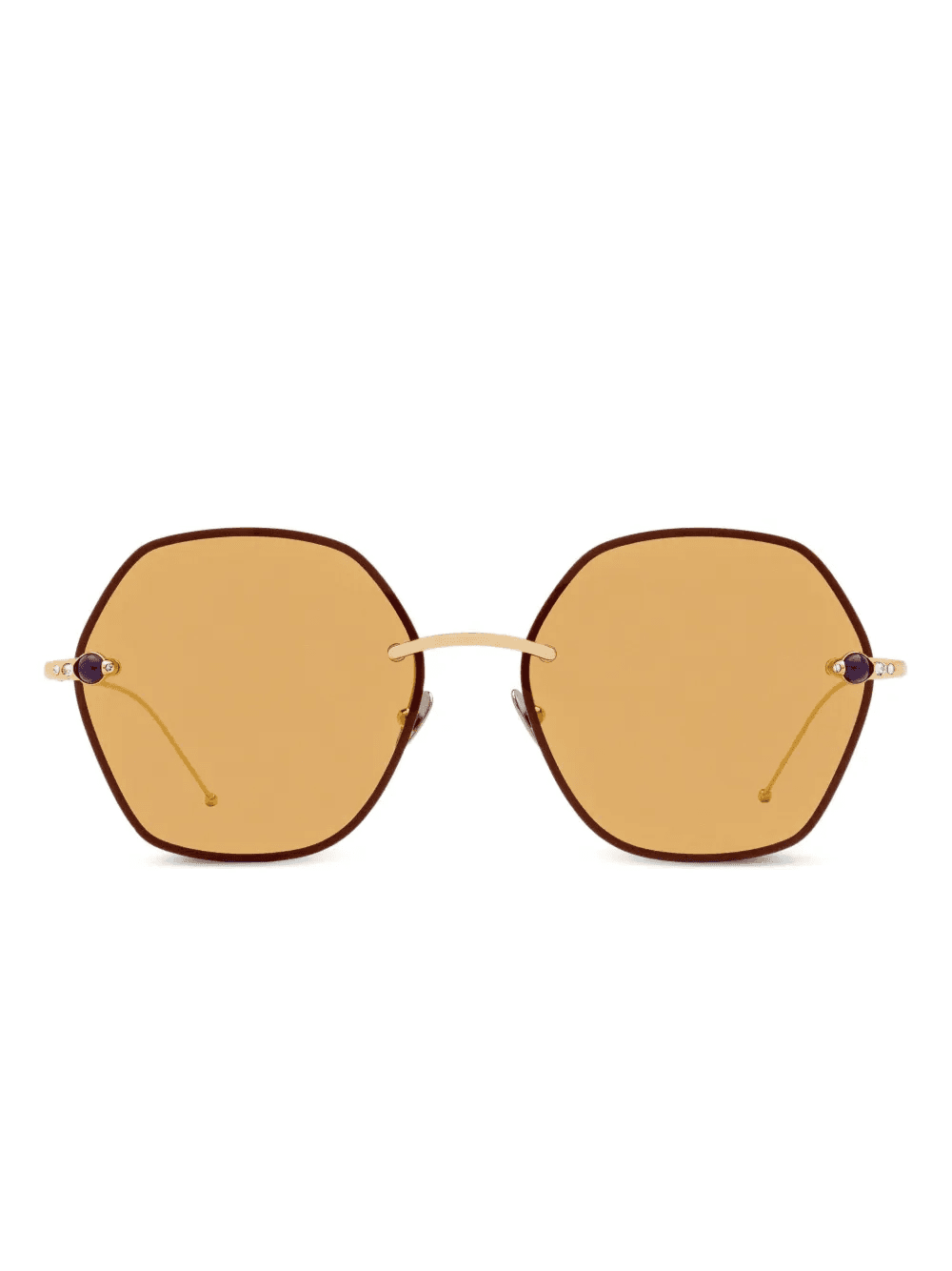 hexagonal-shape sunglasses - Image 1
