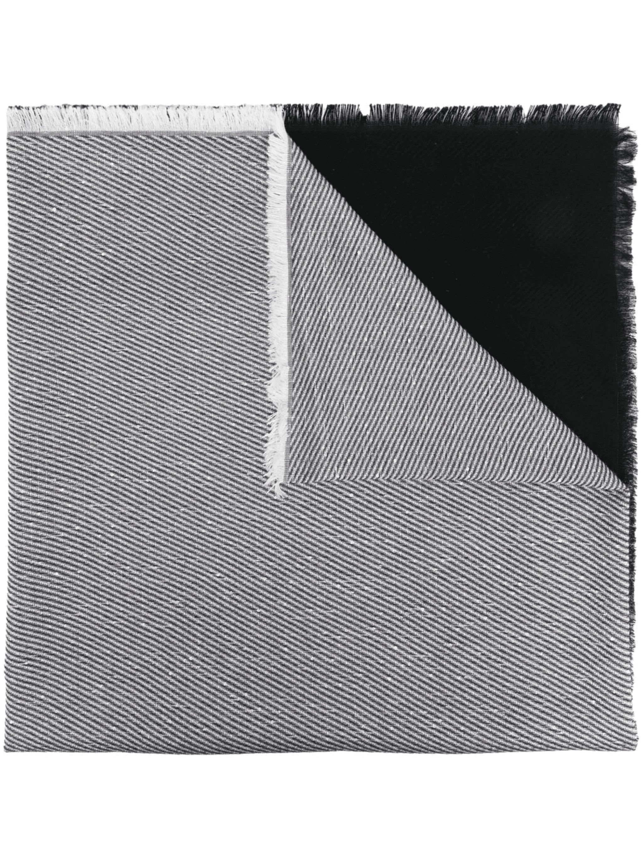 color-block knitted scarf - Image 1