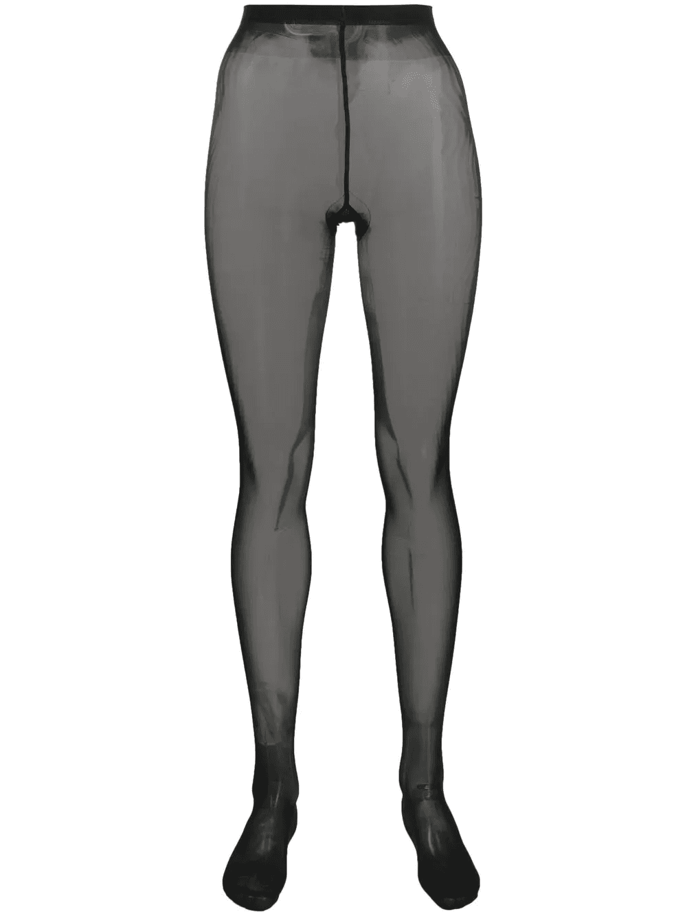 sheer mid-rise tights - Image 1