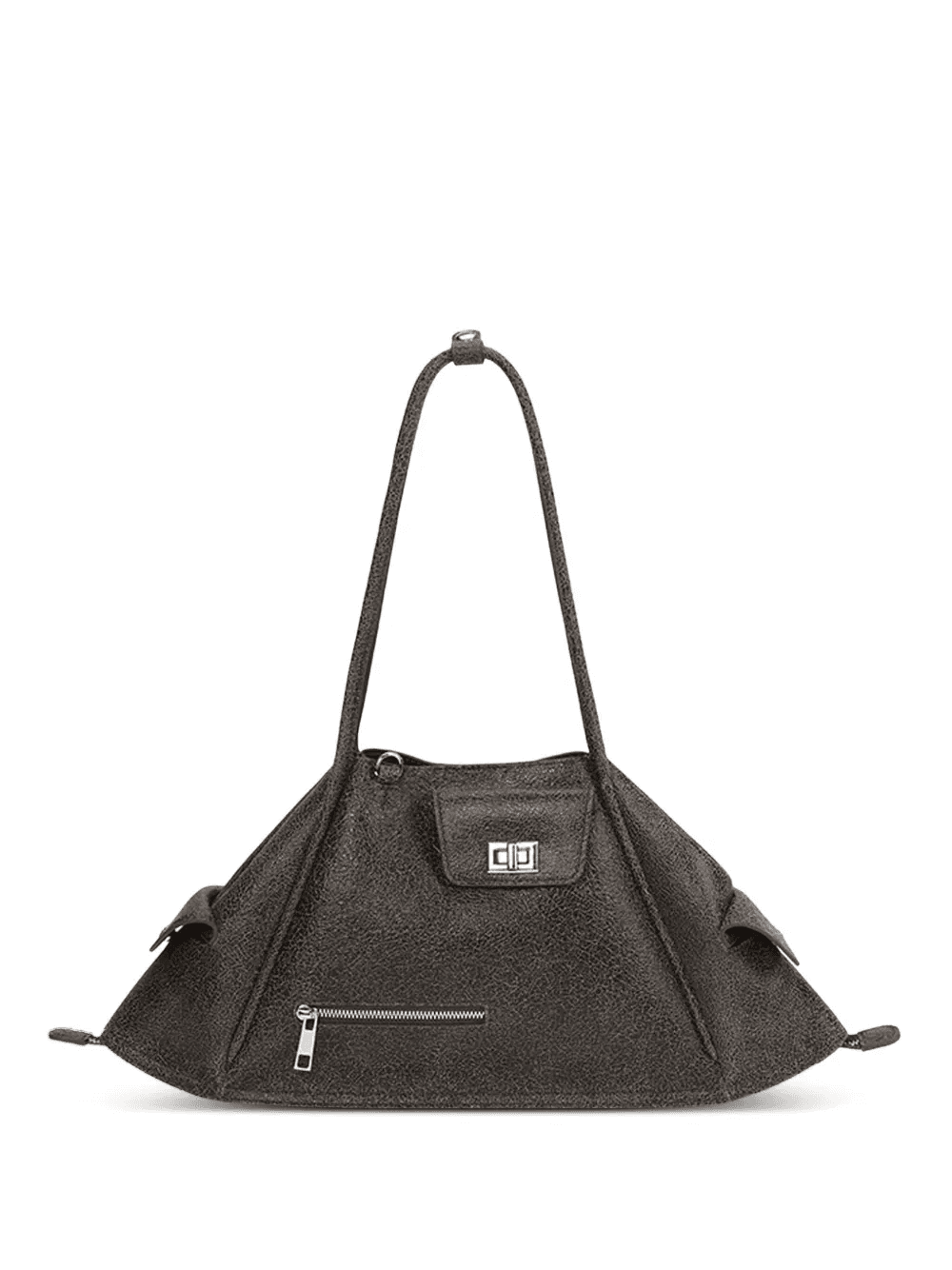 zip-pocket shoulder bag - Image 1