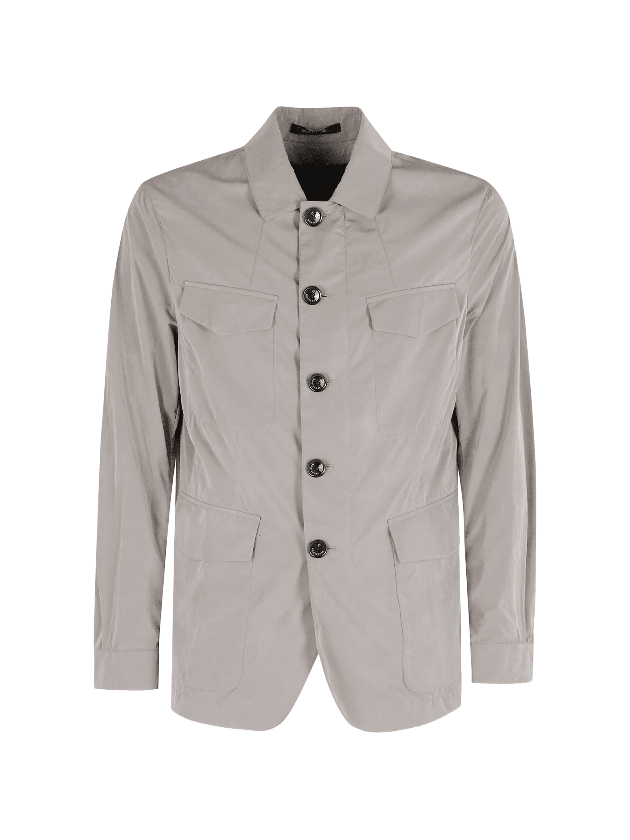 flap-pocket shirt jacket - Image 1