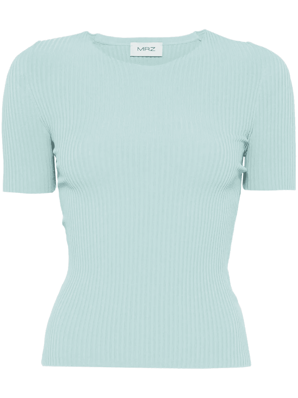 ribbed T-shirt - Image 1