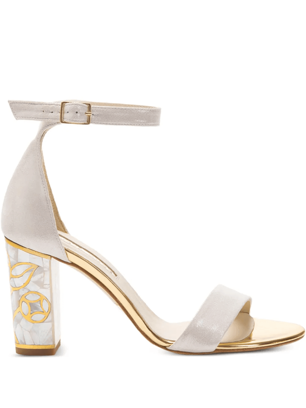 Rozu ankle-strap heeled sandals - Image 1