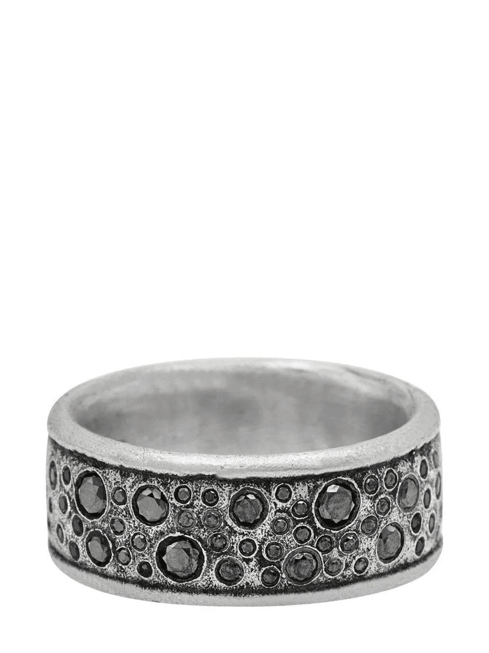 Stardust black-diamonds ring - Image 1