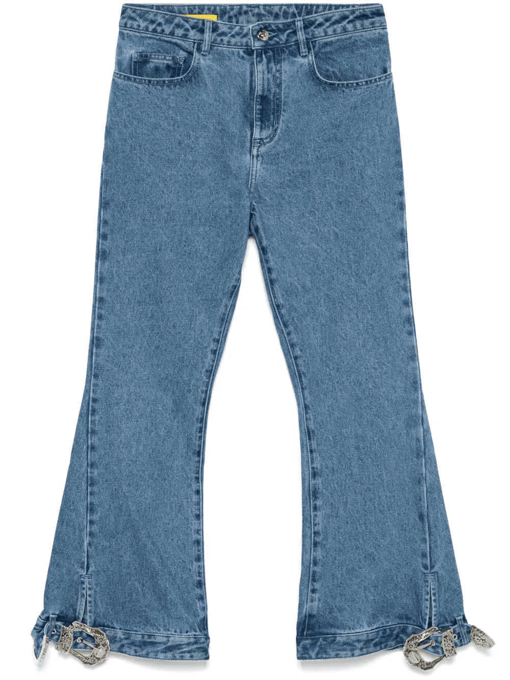 buckled-detail jeans - Image 1