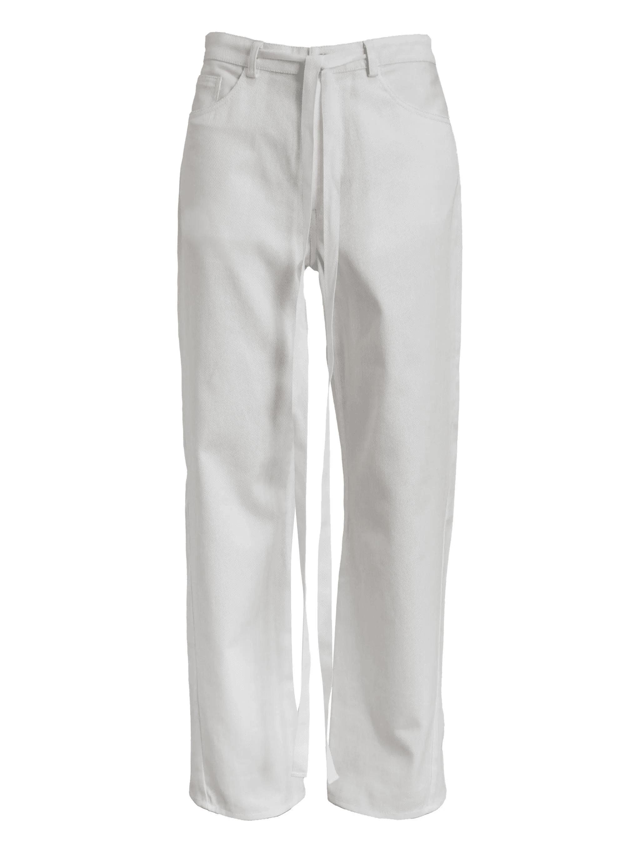 crochet-pocket jeans - Image 1