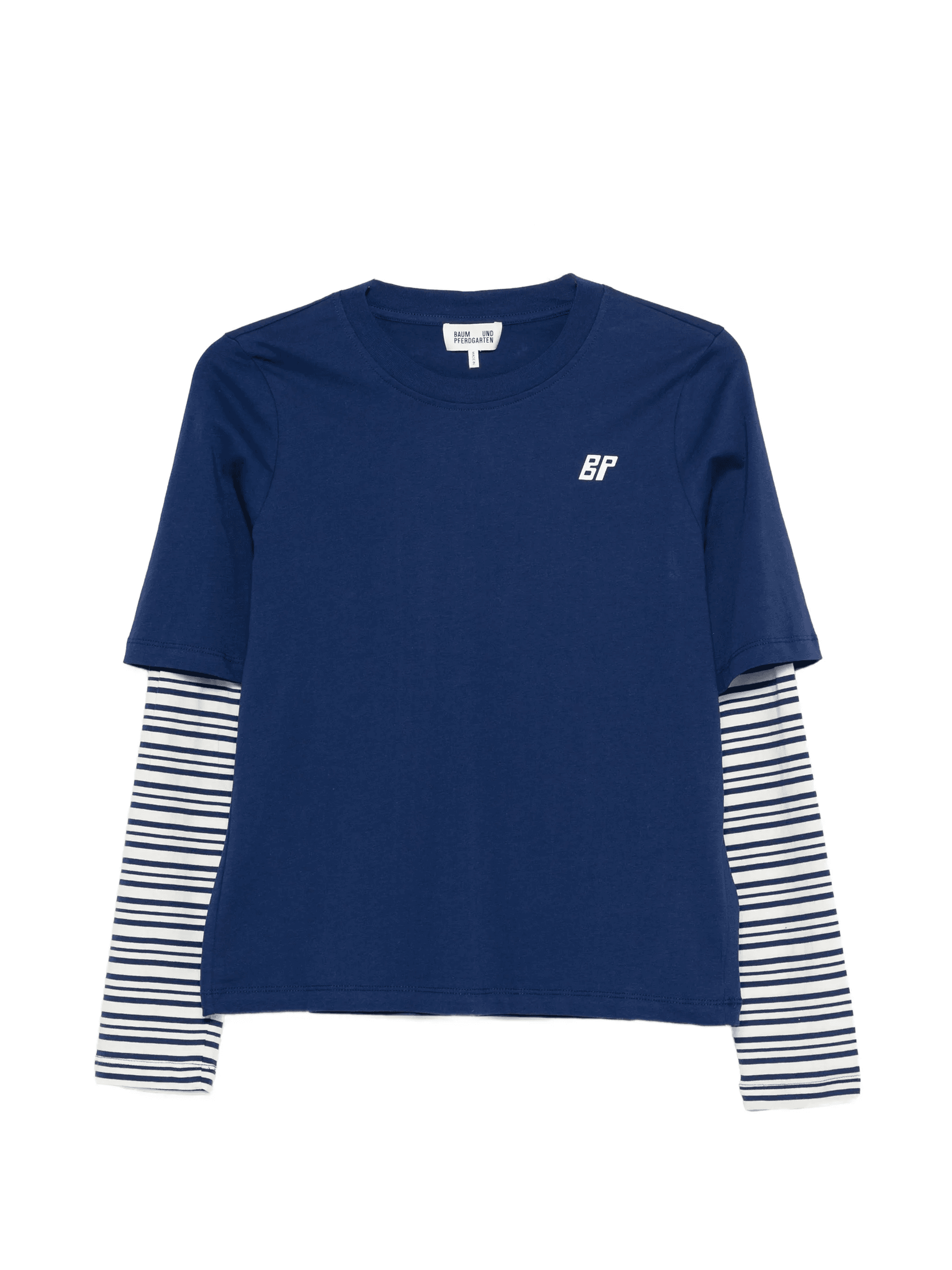 Jolin striped logo T-shirt - Image 1