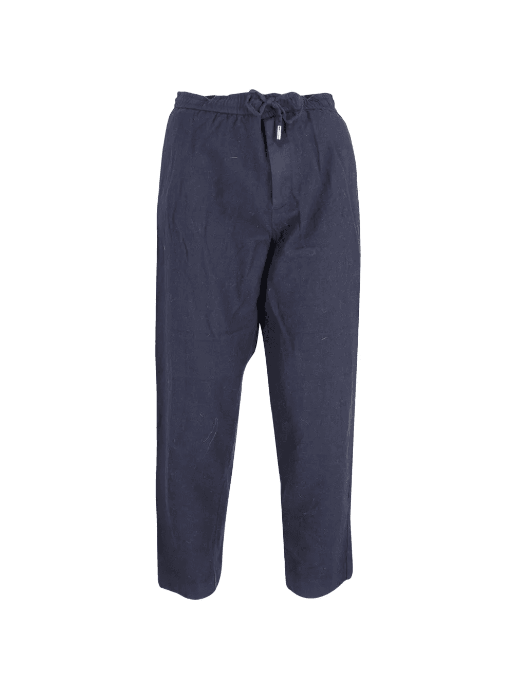 Drawstring wool trousers - Image 1