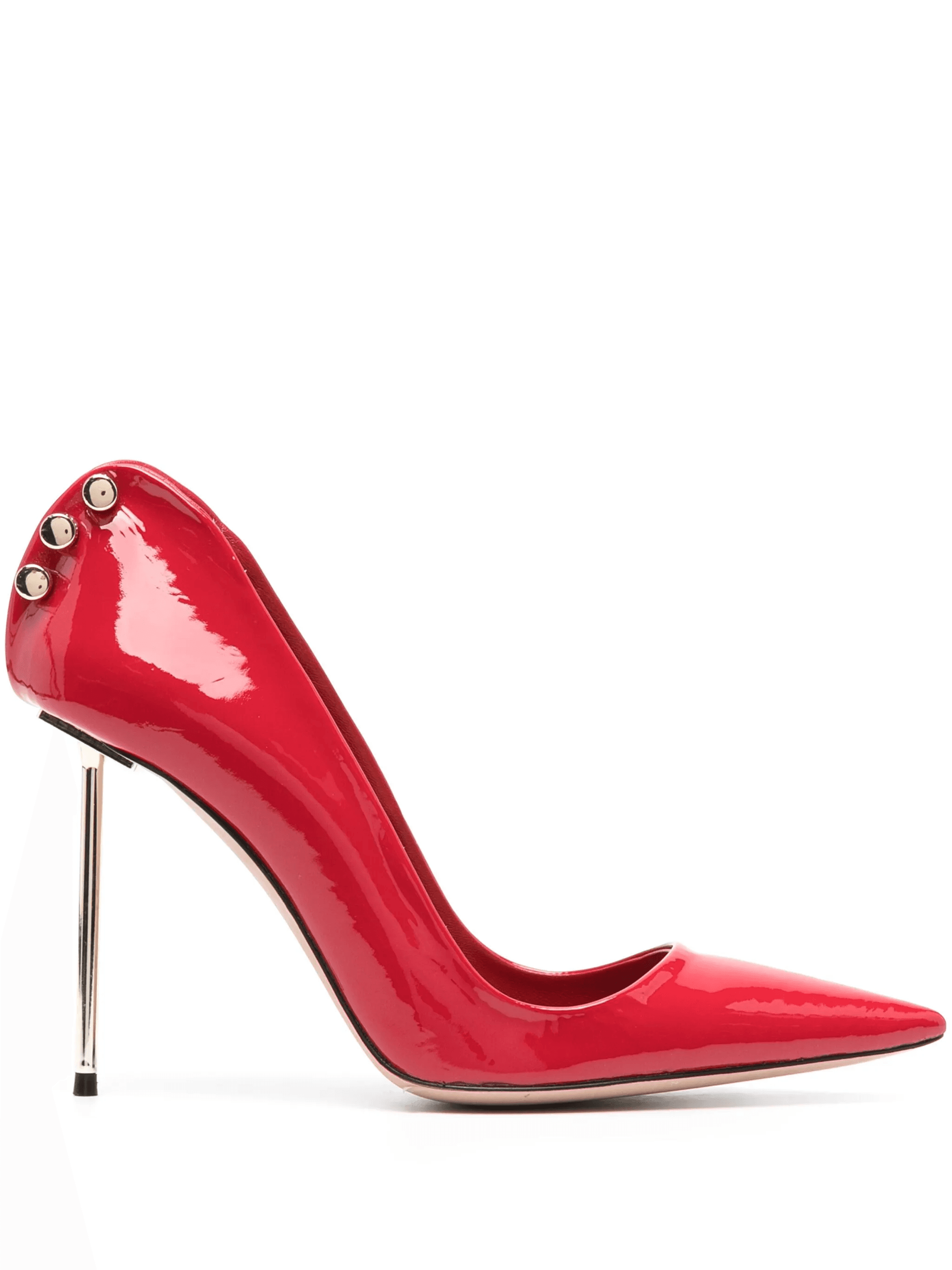 Supreme Ass Metallic-heel 101mm patent-finish pumps - Image 1