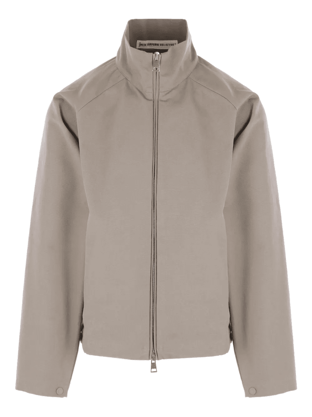 zip-fastening cotton jacket - Image 1