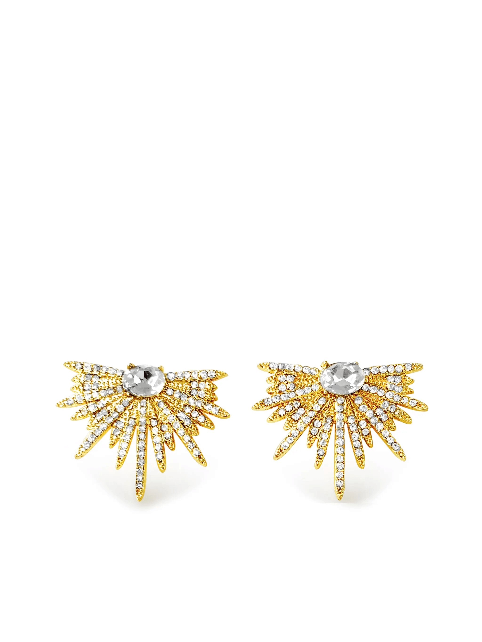 crystal-embellished earrings - Image 1