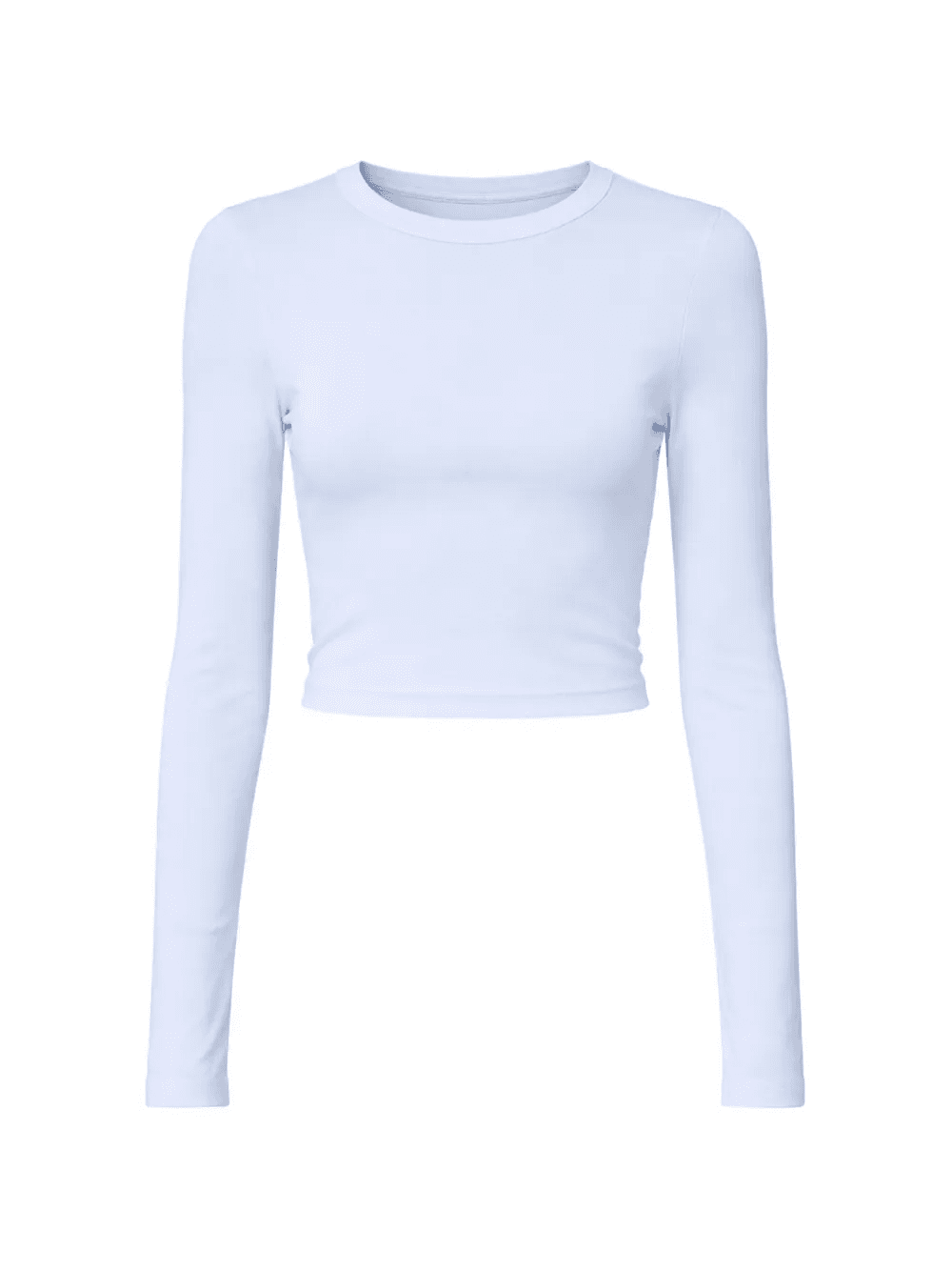 long-sleeve crop top - Image 1