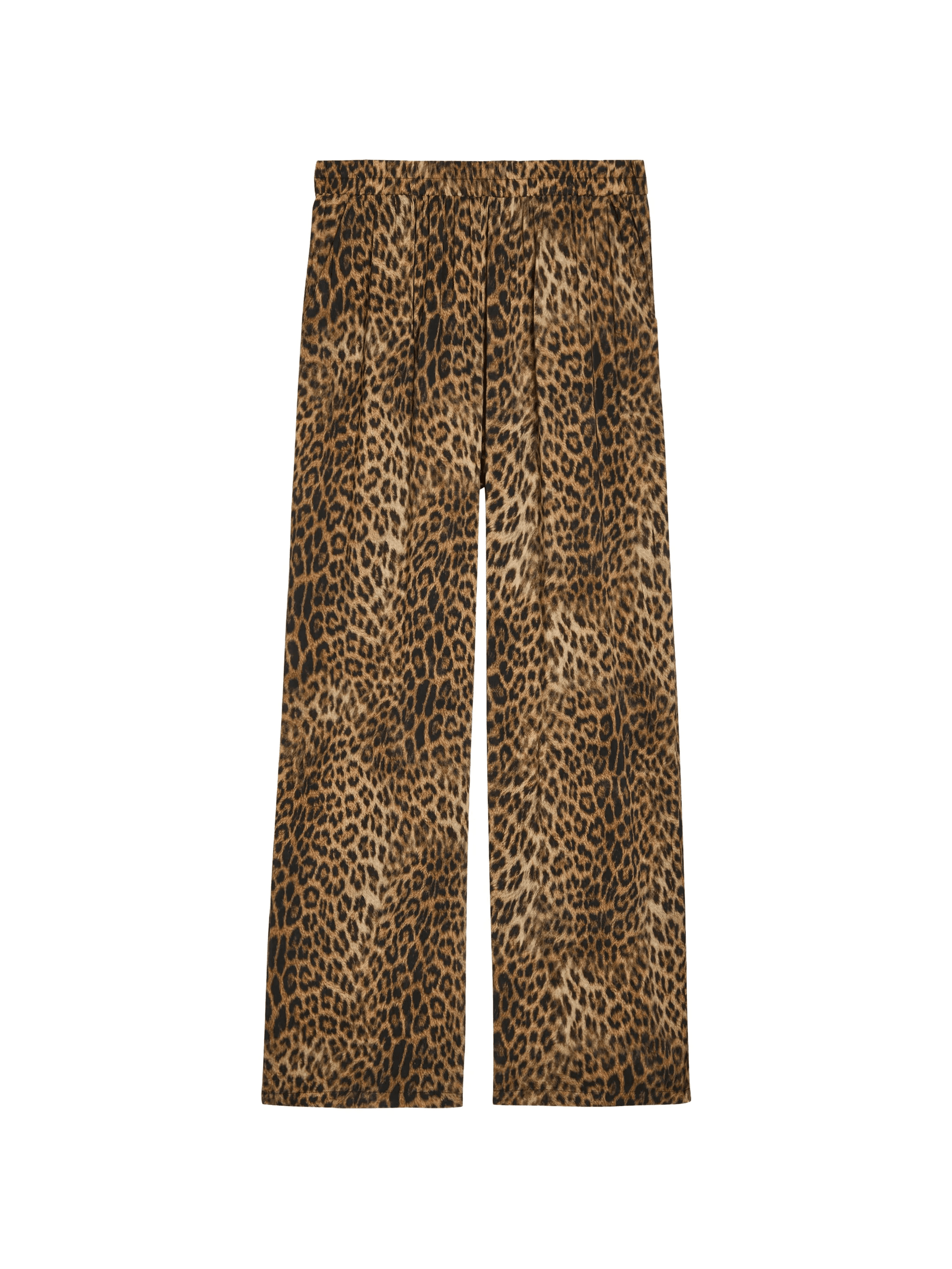 Olivia cheetah print trousers - Image 1