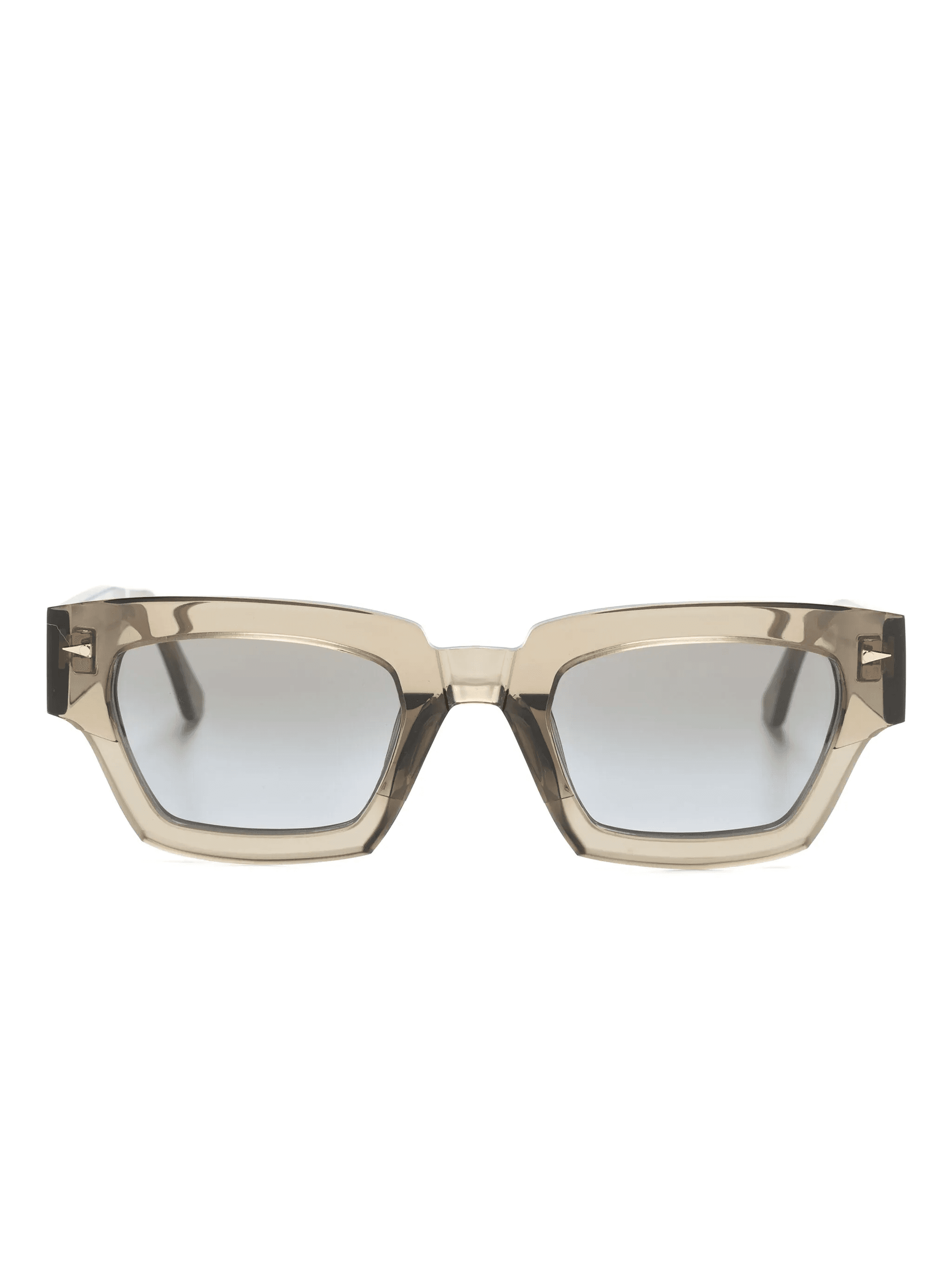 Magenta geometric-frame sunglasses - Image 1