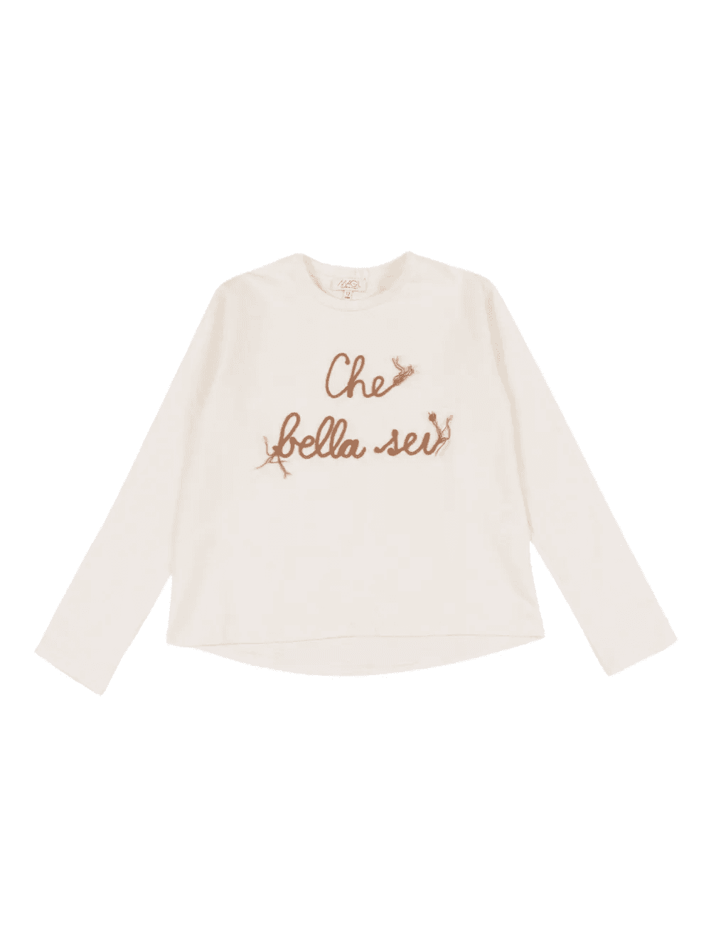 Che Bella Sei embroidered T-shirt - Image 1