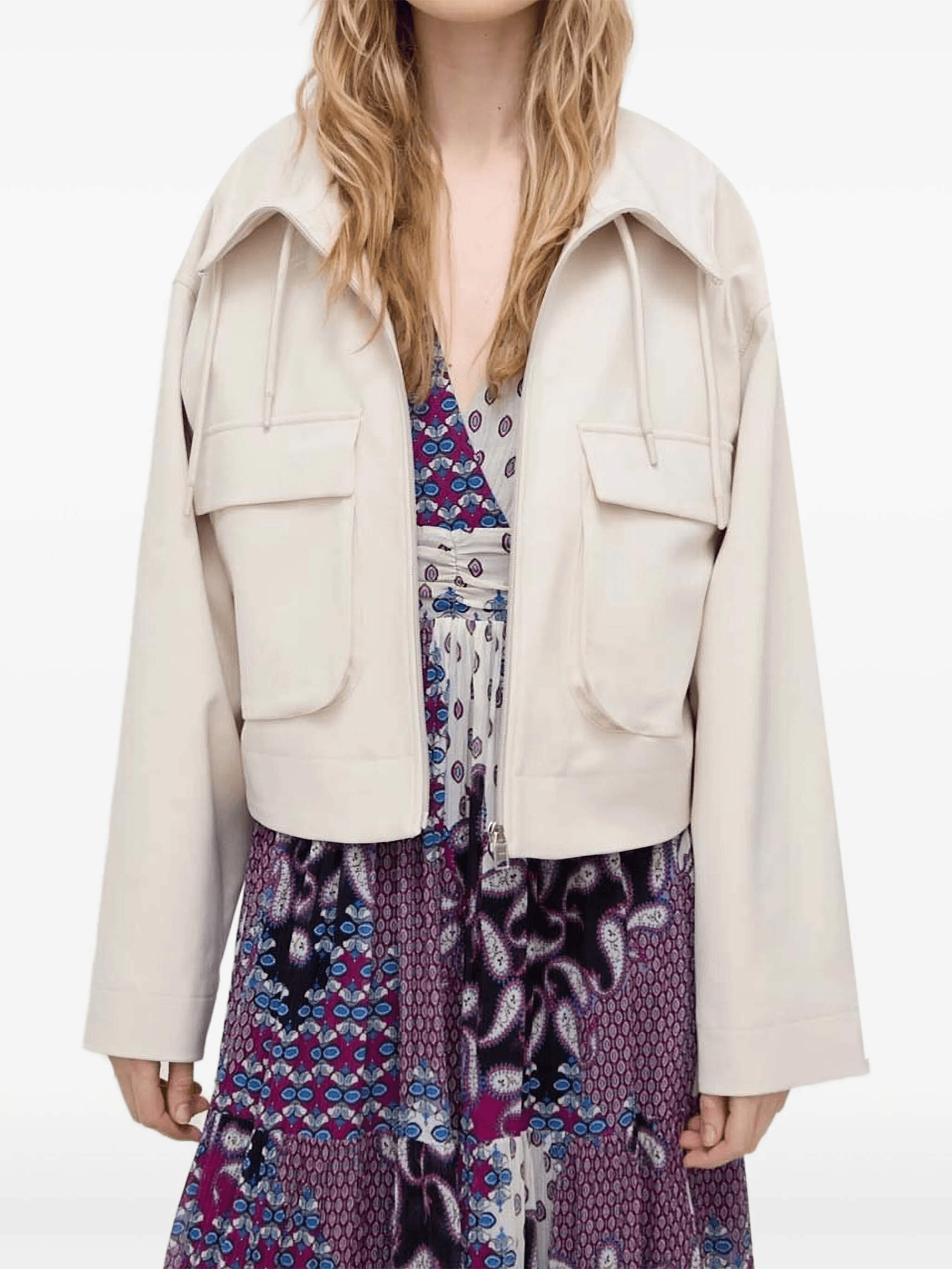 patch-pocket jacket - Image 1