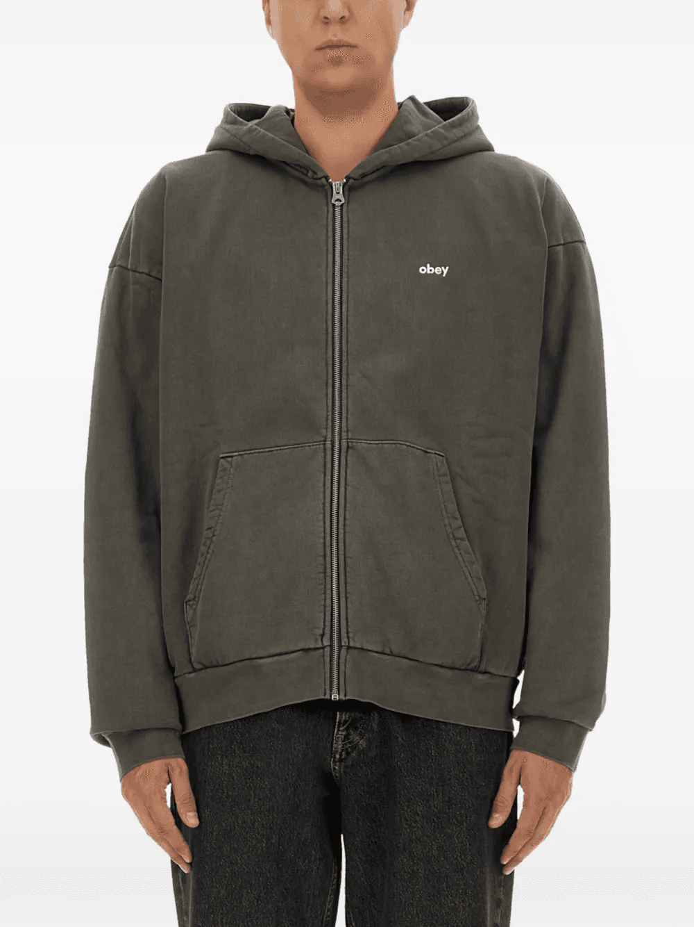 Lowercase Pigment zip hoodie - Image 1