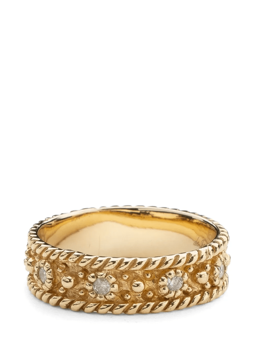9kt yellow gold Miss Sunshine ring - Image 1