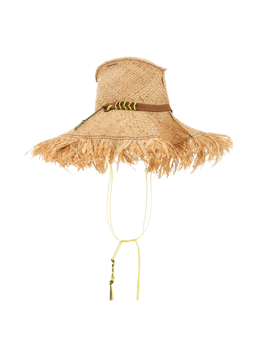 x Patrizia Fabri fringed sun hat - Image 1