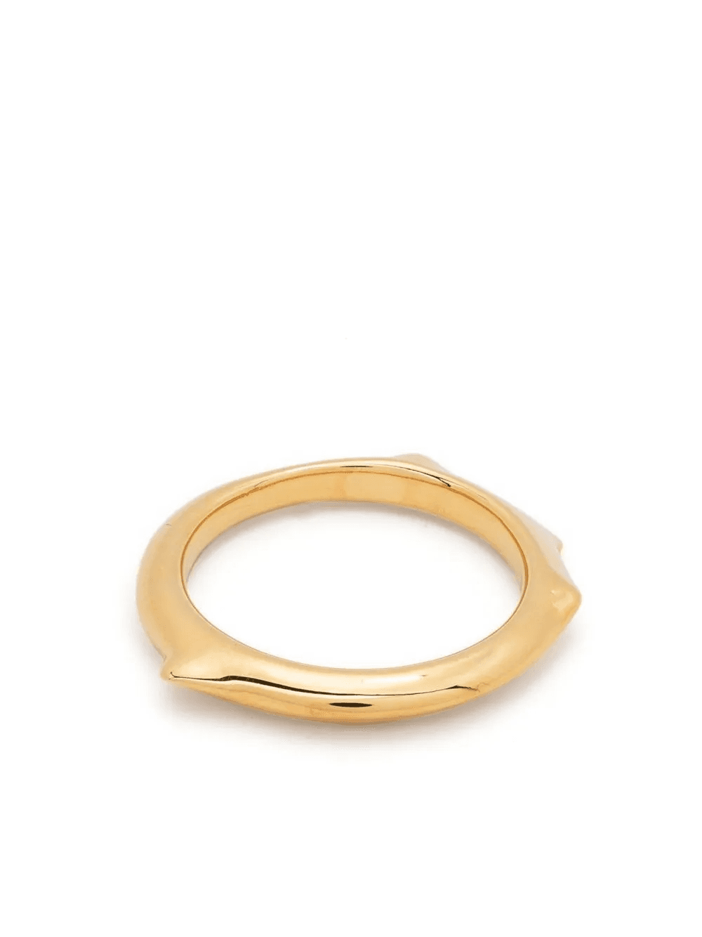sculpted thin band ring - Image 1