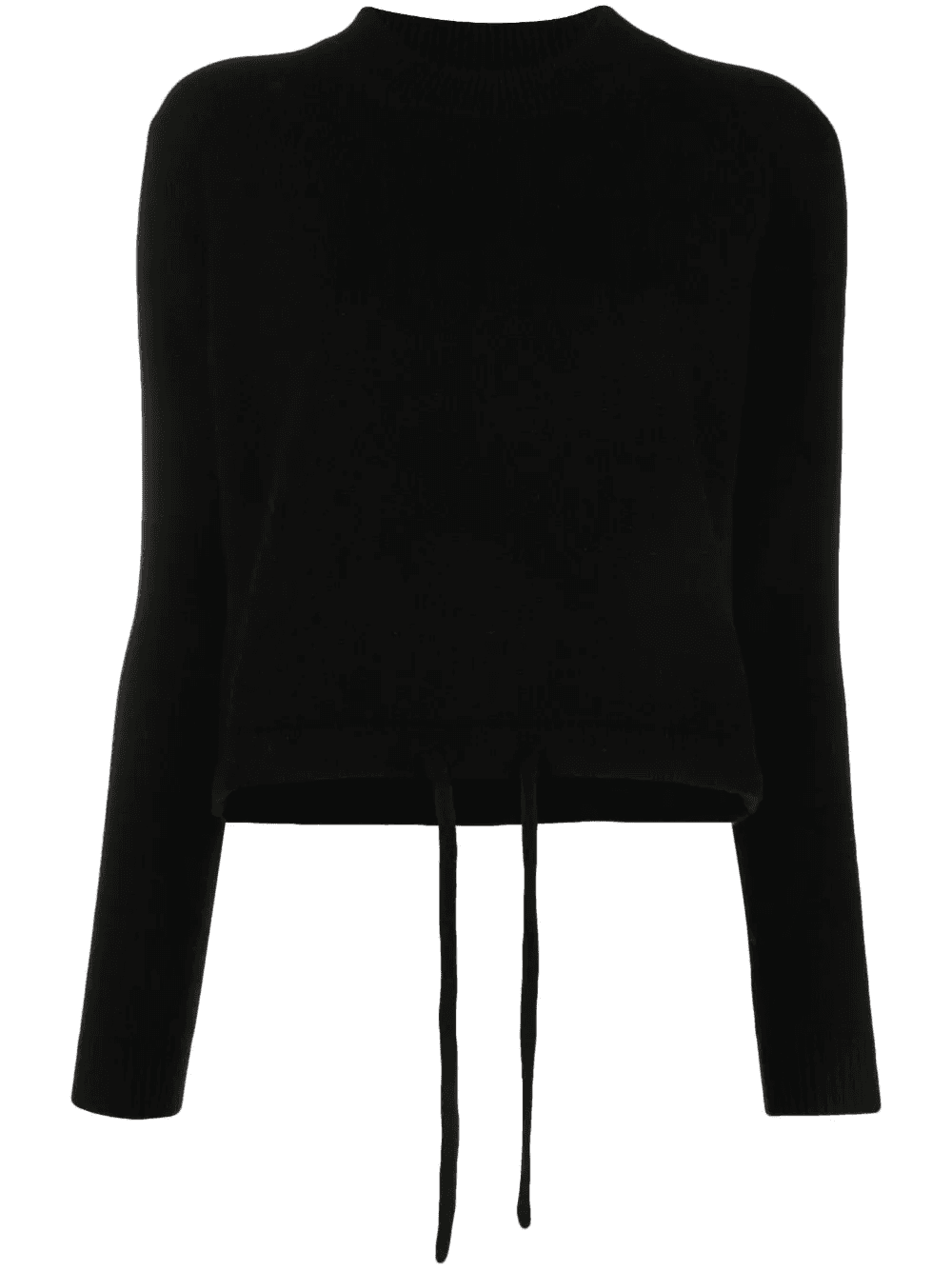 cashmere drawstring-hem jumper - Image 1