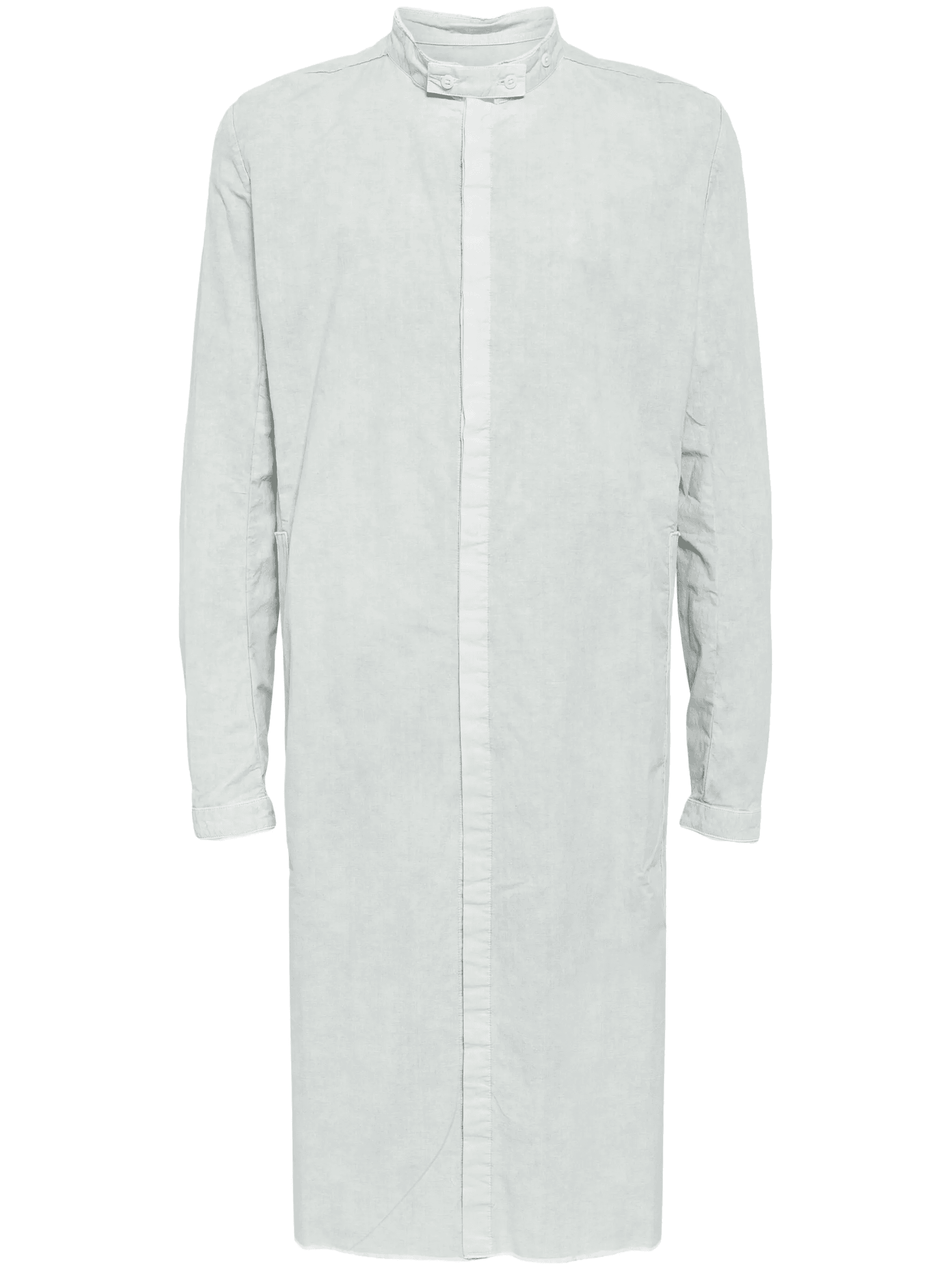 cotton-linen long shirt - Image 1
